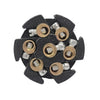 25x 7 Pin Round Plug Metal Adapter Connector Best Trailer Plug Caravan Boat - RVSUNSHADES