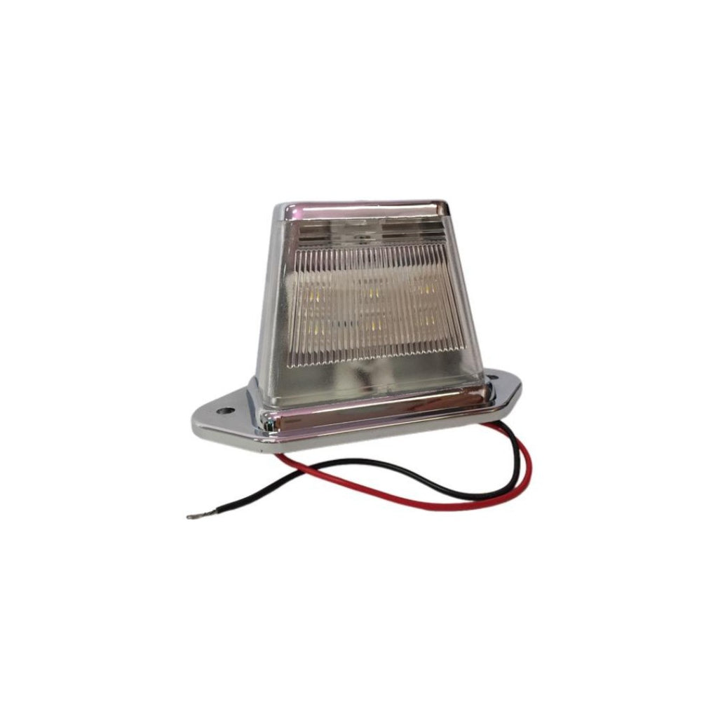 2x License Number Plate Light 6 LED Side Lamp for Truck SUV Trailer Lorry 12V Warm White - RVSUNSHADES