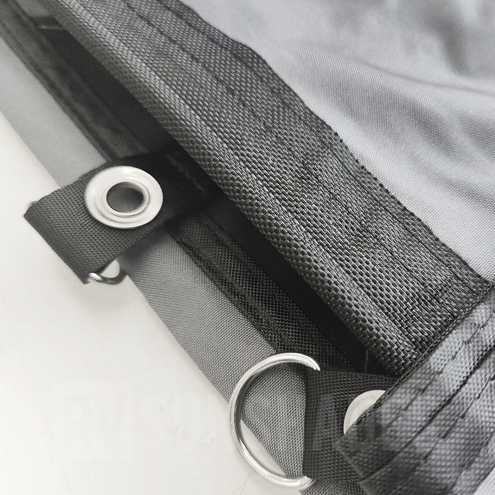 Waterproof End Wall Angle Cut Caravan Rain Shield 2450/2000 W2350 XL (RIGHT/REAR) *Premium V2*
