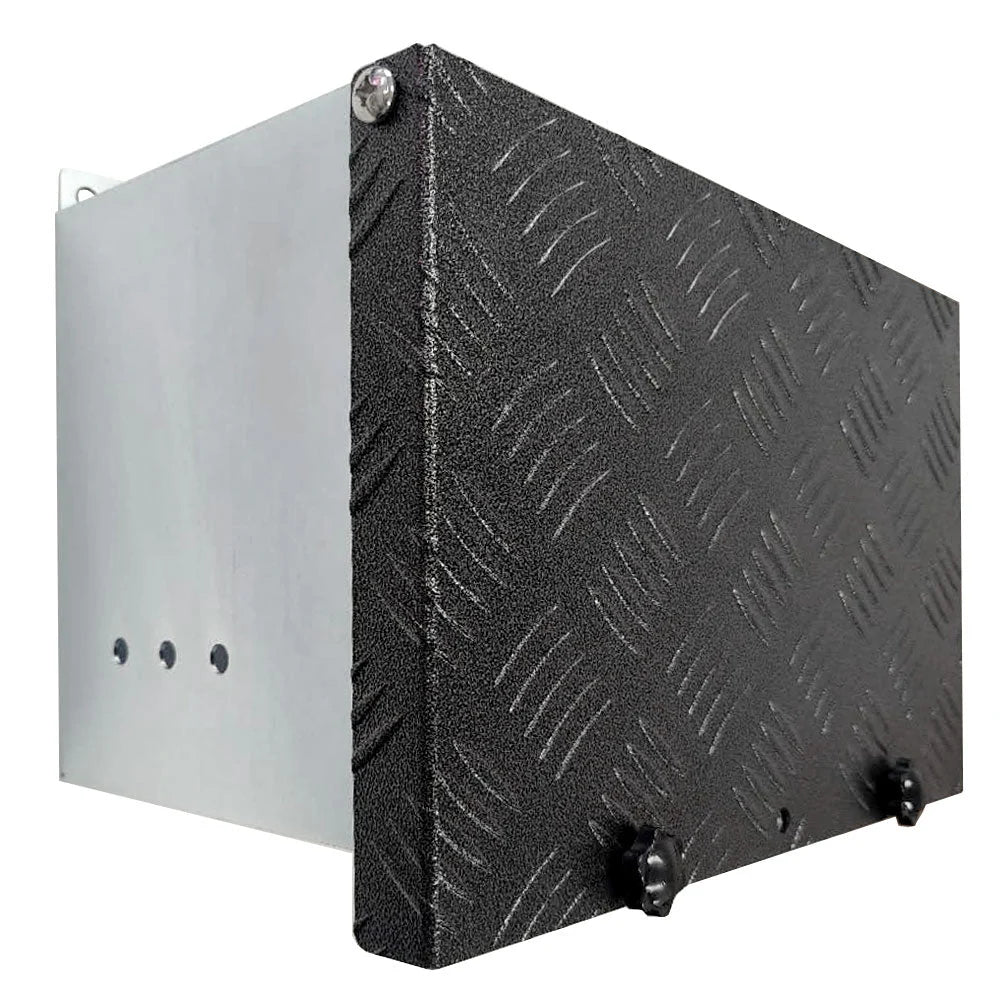 Galvanised Battery Box Anti-Rattling Cover Trailer Caravan Boat Spare Part  RV DIRECT