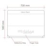 car bumper protector measurements