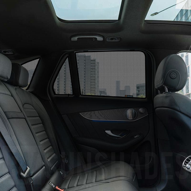MERCEDES-BENZ GLC SUV Window Sun Shades 1st Gen 2016-2021 [set of 6] - RVSUNSHADES