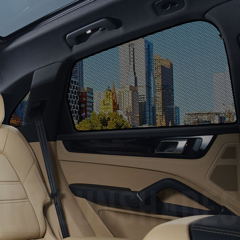 PORSCHE Cayenne Window Sun Shade SUV 9Y0/9Y3 2018-now [set of 4] - RVSUNSHADES
