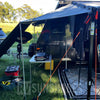 Caravan Awning Extension Porch 1.5x2.2m With 1.9m Drop End Screen (RIGHT/REAR) - RVSUNSHADES