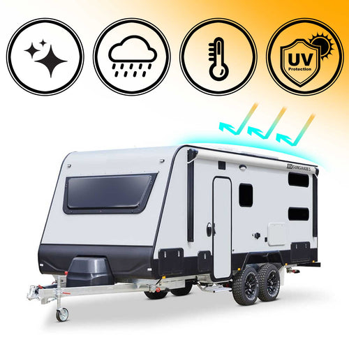 Caravan Awning Protector Cover for 18ft Awning (17'4