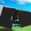 Caravan END WALL Screen Angle Cut 2350/1900x2150mm V3 Reversible (1.9m Drop) - RVSUNSHADES