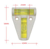 2X T Level Bubble Level T-type Spirit Level Mini Two-Ways RVs Furniture Camera - RVSUNSHADES