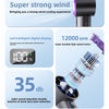 Handheld Jet Fan 5-Speed Cool Air Brushless Portable Fan 4000mAh USB Rechargeable