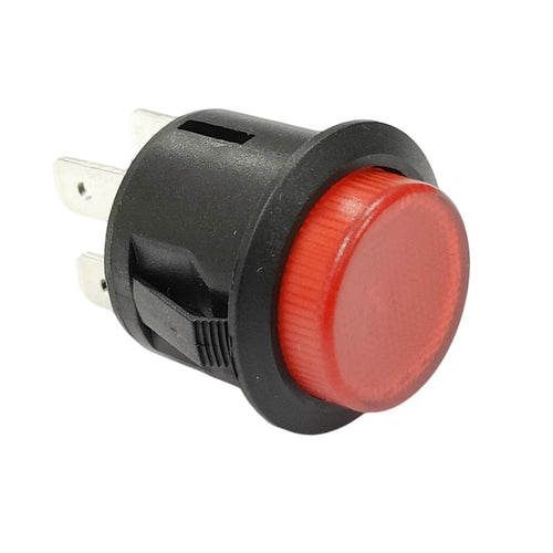3x Push Button Switch LED Pilot Light 12V ø20mm Auto Marine 12V/20A, 125V/16A, 250V/10A (R13-527) - RVSUNSHADES