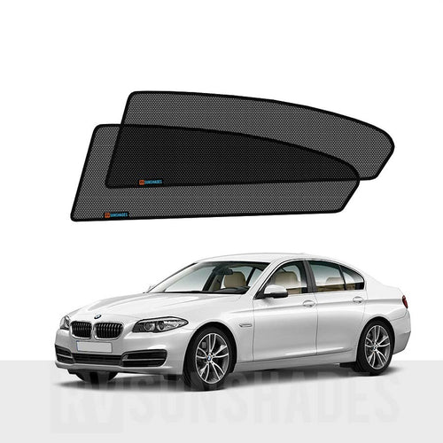BMW 5 Series Sun Shade F10 Sedan 2010-2016 [Rear Door] Pair - RVSUNSHADES