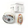 Car Marine Voltmeter Gauge 8-16V Car Boat Battery Voltage Meter Steel Bezel by KUS - RVSUNSHADES