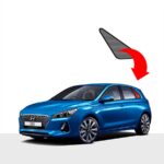 Hyundai i30 Sunshade 3rd Gen PD 2016-now [Quarter Window]