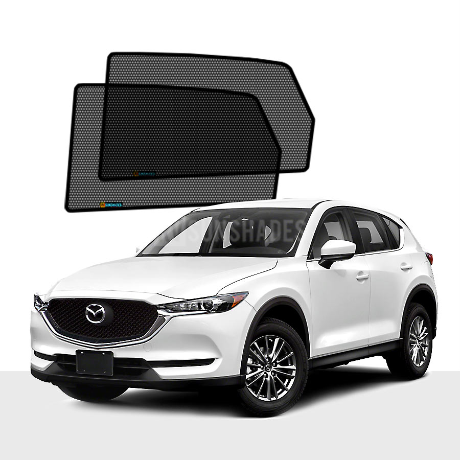 Mazda CX5 2nd Gen Rear Door Car Window Sun Shades (KF; 2017-Present) - Snap  Shades