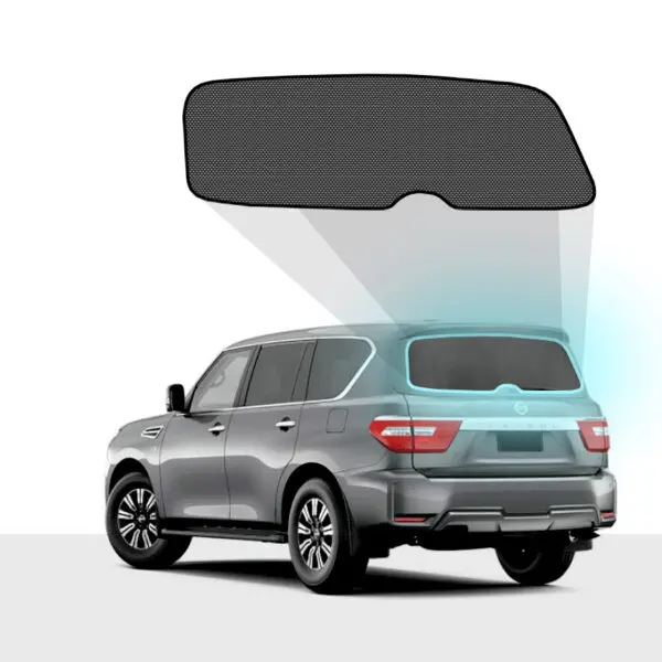 Nissan Patrol Y62 Window Sun Shades 2010 now Tailgate Window