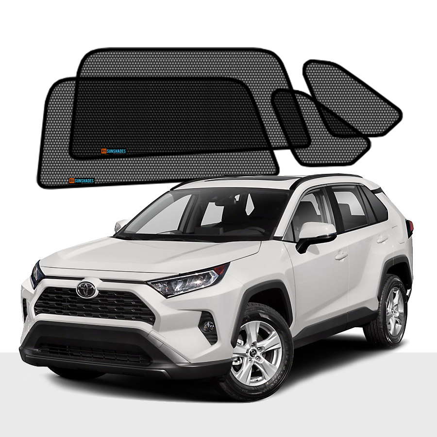 TOYOTA RAV4 Window Sun Shade XA50 2018 Now [set Of 4] | RVSUNSHADES