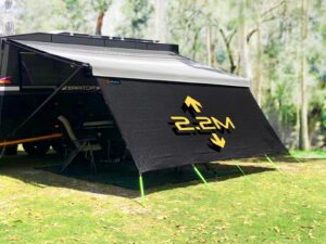 1.9m drop caravan privacy screen