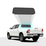 TOYOTA Hilux Rear Window Sun Shades Dual Cab 2016-2024 [Rear Windscreen] AU Only No Express
