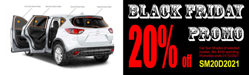 RVSUNSHADES - Magnetic Car Sun Shades Black Friday Promo