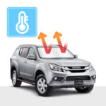 ISUZU MU-X Solar Screen Custom Fit Block Out RF 2013-2020 [Windshield]