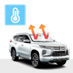 Mitsubishi Pajero Sport Solar Screen QE/QF 2015-now Custom Fit Block Out [Front Windshield]