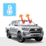 TOYOTA Hilux Windscreen Sun Shade 2016-2024 Solar Screen BLOCK OUT (RV36)