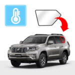 TOYOTA Prado Solar Screen J150 2009-Now Custom Fit BLOCK OUT [Quarter Window] Pair