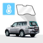 Mitsubishi Pajero NX Solar Screen Custom Fit BLOCK OUT 2006-Now [Tailgate Window]