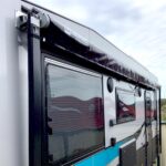 Caravan Awning Protector Cover for 9ft Awning (8'4" BLACK)