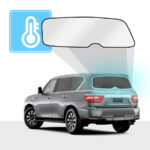 Nissan Patrol Y62 Solar Screens Sun Shade 2010-now BLOCK OUT [Tailgate Window]