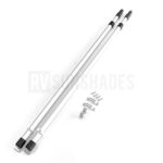 Caravan Awning End Bars for Cassette Type Box Awning & Electric Awing 1050/2570mm (1 Pair)