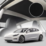 Tesla Model 3 Roof Sun Shade 2 Pcs (Super Dark Mesh)