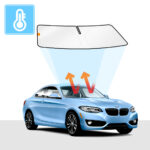 BMW 2 Series Windshield Sun Shade *Insulated* Solar Screens BLOCK OUT (RV45)* Premium V2
