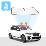 BMW X7 Windshield Sun Shade Solar Screens BLOCK OUT (RV23)
