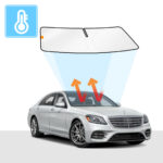 Mercedes-Benz S-Class Windscreen Sun Shade W222 W223 Solar Screens BLOCK OUT (RV36)