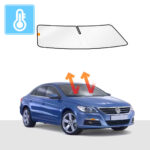 VW CC Windscreen Sun Shade 2009-2017 Solar Screens BLOCK OUT (RV14)