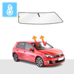 VW Golf Windscreen Sun Shade MK6 2008-2012 Solar Screens BLOCK OUT (RV21)
