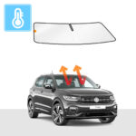 VW T-Cross Windscreen Sun Shade C11 2018-now Solar Screens BLOCK OUT (RV11)