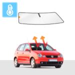 VW Polo Windscreen Sun Shade 4th Gen 2002-2009 Solar Screens BLOCK OUT (RV32)