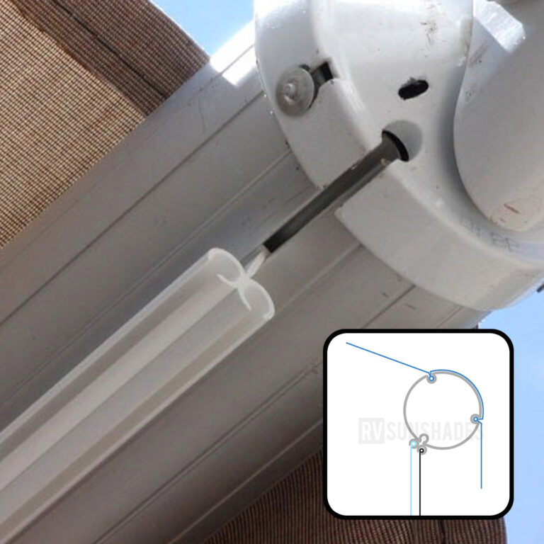 Waterproof Privacy Screen For Caravan Rain Shield (4.5x1.75m) For 16FT ...