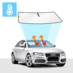 Audi A4 Insulated Windscreen Sun Shade S4 RS4 B8 2008-2015 Solar Screens BLOCK OUT (RV07) Premium