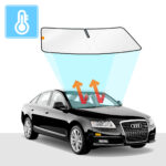 Audi A6 Windscreen Sun Shade S6 RS6 C6 2004-2012 Solar Screens BLOCK OUT (RV27)