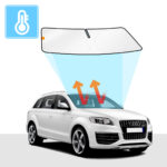 Audi Q7 Windscreen Sun Shade 4L 2005-2014 Solar Screens BLOCK OUT (RV30)