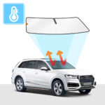 Audi Q7 Windscreen Sun Shade 4M 2015-2023 Solar Screens BLOCK OUT (RV29)