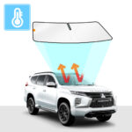 Mitsubishi Pajero Sport/Challenger Windscreen Sun Shade 3rd Gen 2015-2023 Solar Screens BLOCK OUT (RV04)