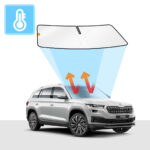 Skoda Kodiaq Windscreen Sun Shade NS7 2017-2022 Solar Screen BLOCK OUT (RV-05)