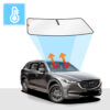Mazda CX-8 windshield sun shade