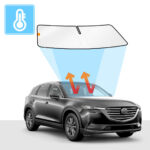 Mazda CX-9 Windscreen Sun Shade 2016-now Solar Screens BLOCK OUT (RV24)