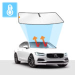 Volvo S90 Windscreen Sun Shade 2017-Now Solar Screens BLOCK OUT (RV03)