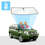 Nissan X-Trail Windshield Sun Shade T31 2008-2013 Solar Screen BLOCK OUT (RV11)