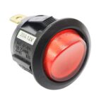 3x Rocker Switch LED Pilot Light 12V ø25mm Auto Marine 12V/20A, 125V/16A, 250V/10A (R13-223)